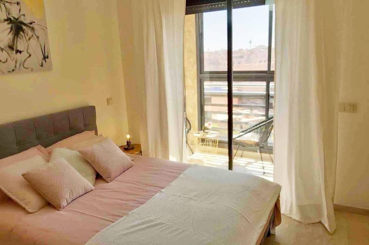Luxueux appartement entre Gueliz et l'Hivernage avec WIFI Marrakesh Extérieur photo