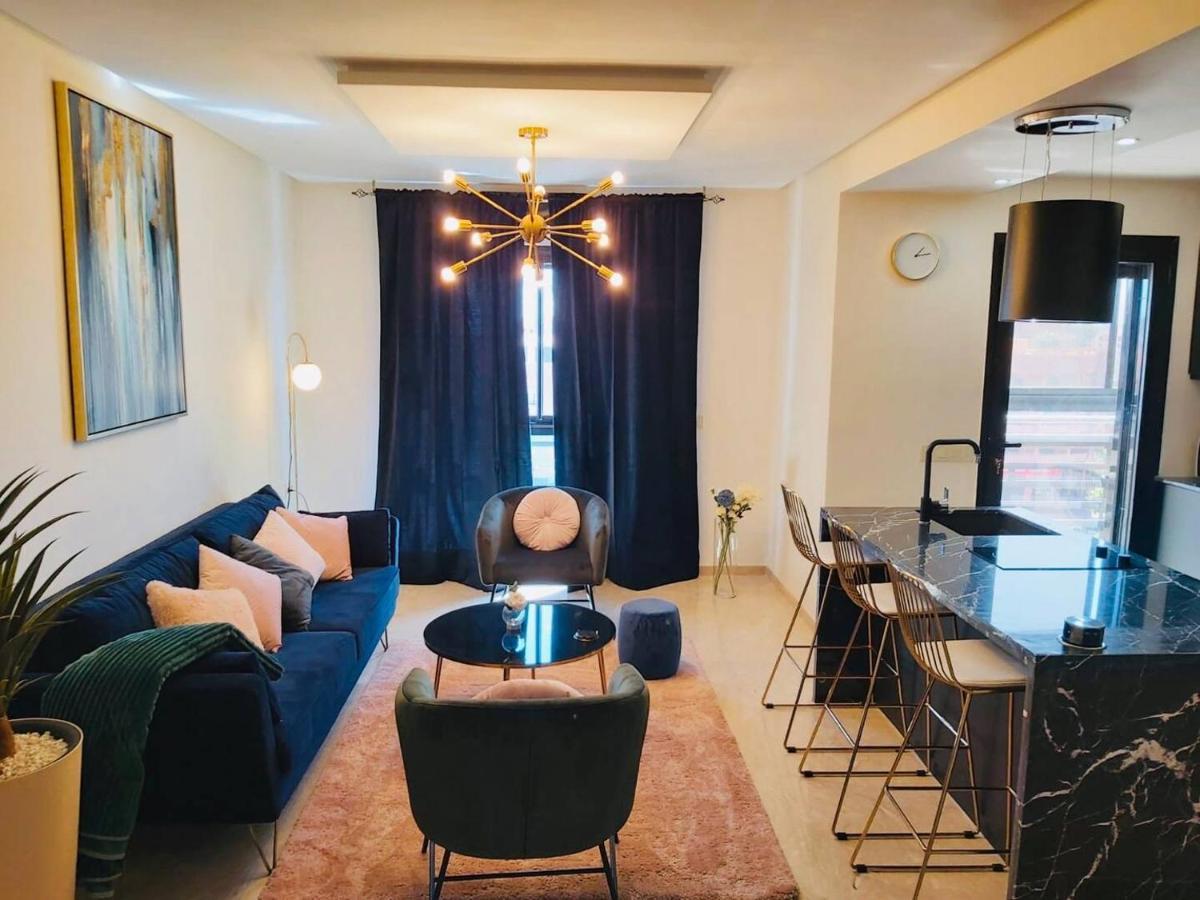 Luxueux appartement entre Gueliz et l'Hivernage avec WIFI Marrakesh Extérieur photo